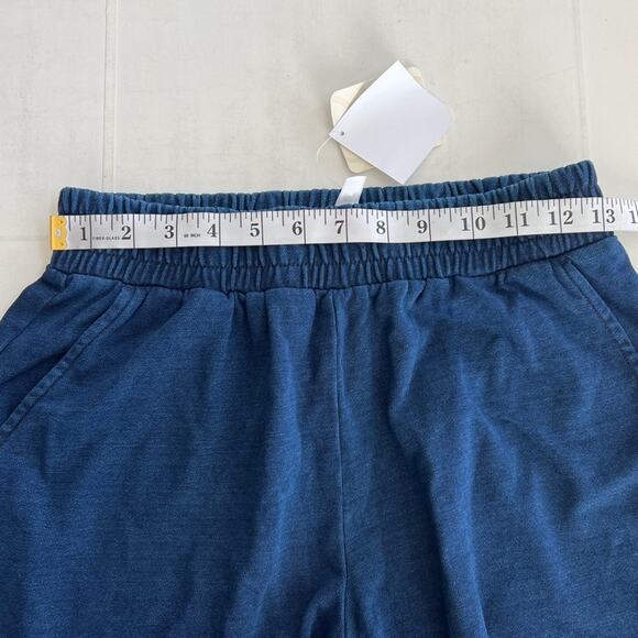 New FABLETICS Terry Sweatshort Shorts Washed Indigo Women’s Various Sizes - Picture 4 of 8
